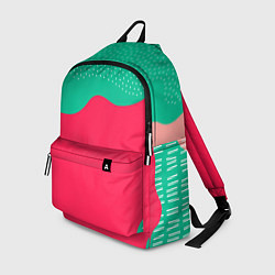 Рюкзак Красочные пятна - абстракция, цвет: 3D-принт