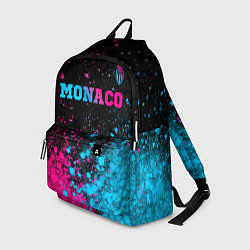 Рюкзак Monaco - neon gradient: символ сверху, цвет: 3D-принт