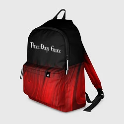 Рюкзак Three Days Grace red plasma, цвет: 3D-принт
