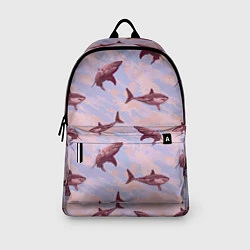 Рюкзак Акулы на фоне неба, цвет: 3D-принт — фото 2