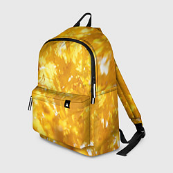 Рюкзак Золотые листья на ветках, цвет: 3D-принт