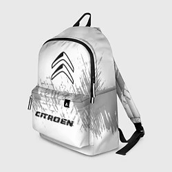 Рюкзак Citroen speed шины на светлом: символ, надпись, цвет: 3D-принт