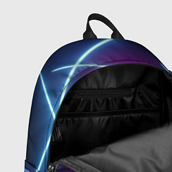 Рюкзак Неоновые декорации, цвет: 3D-принт — фото 2
