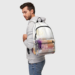 Рюкзак Пиксельнaя абстракция, цвет: 3D-принт — фото 2