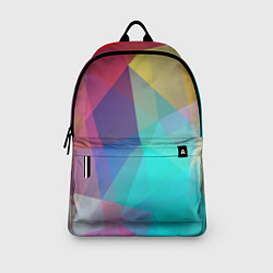 Рюкзак Нежный разноцветный фон, цвет: 3D-принт — фото 2