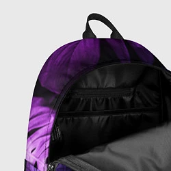 Рюкзак Deep Purple neon monstera, цвет: 3D-принт — фото 2