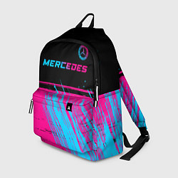 Рюкзак Mercedes - neon gradient: символ сверху