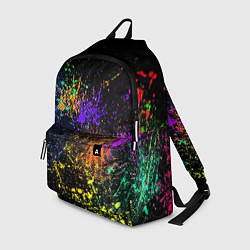 Рюкзак Абстрактные брызги краски, цвет: 3D-принт