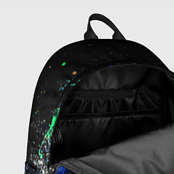 Рюкзак Абстрактные брызги краски, цвет: 3D-принт — фото 2
