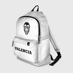 Рюкзак Valencia sport на светлом фоне: символ, надпись, цвет: 3D-принт