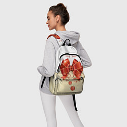 Рюкзак Подарочный бант с лентой, цвет: 3D-принт — фото 2