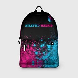 Рюкзак Atletico Madrid - neon gradient: символ сверху, цвет: 3D-принт — фото 2