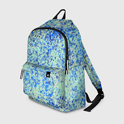 Рюкзак Текстура абстракция лёд синий, цвет: 3D-принт