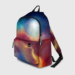 Рюкзак Многогранное космическое пространство - яркая звез, цвет: 3D-принт