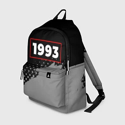 Рюкзак 1993 - в красной рамке на темном, цвет: 3D-принт