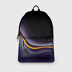 Рюкзак Фиолетовые краски во тьме, цвет: 3D-принт — фото 2