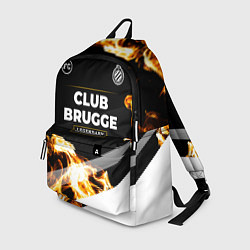 Рюкзак Club Brugge legendary sport fire, цвет: 3D-принт