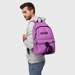 Рюкзак Большой Лебовски DUDE, цвет: 3D-принт — фото 2