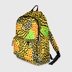 Рюкзак Абстрактные кислотные полосы, цвет: 3D-принт