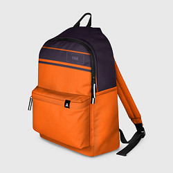 Рюкзак FIRM темно-оранжевый, цвет: 3D-принт
