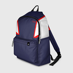 Рюкзак FIRM с белыми плечами, цвет: 3D-принт