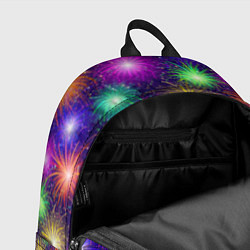 Рюкзак Праздничный салют - фейерверк, цвет: 3D-принт — фото 2