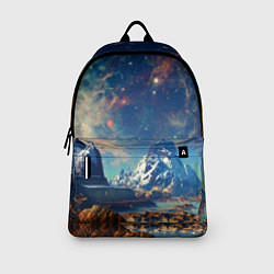 Рюкзак Горы и бескрайний космос, цвет: 3D-принт — фото 2