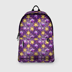 Рюкзак Ёлочные игрушки, цвет: 3D-принт — фото 2