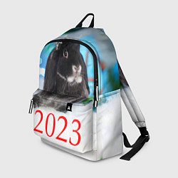 Рюкзак Кролик символ наступающего нового года, цвет: 3D-принт