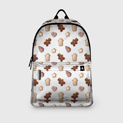 Рюкзак Новогоднее печенье - паттерн, цвет: 3D-принт — фото 2