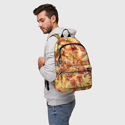 Рюкзак Вкусная пицца, цвет: 3D-принт — фото 2