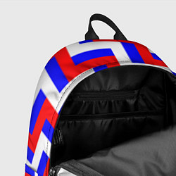 Рюкзак Плетение триколор, цвет: 3D-принт — фото 2