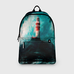 Рюкзак Бушующее море, цвет: 3D-принт — фото 2