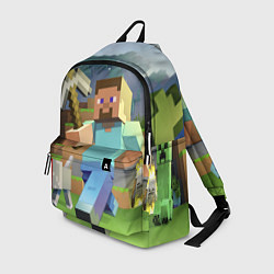 Рюкзак Майнкрафт с киркой, цвет: 3D-принт