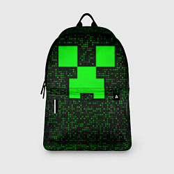 Рюкзак Minecraft green squares, цвет: 3D-принт — фото 2