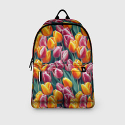 Рюкзак Роскошные тюльпаны, цвет: 3D-принт — фото 2