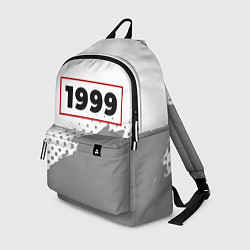 Рюкзак 1999 - в красной рамке на светлом, цвет: 3D-принт