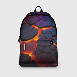 Рюкзак Неоновая лава - течение, цвет: 3D-принт — фото 2