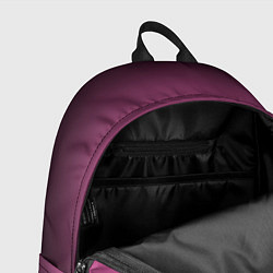 Рюкзак Розовый фон с черной виньеткой, цвет: 3D-принт — фото 2