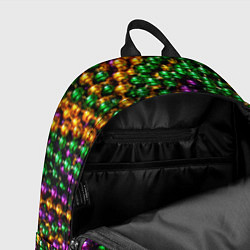 Рюкзак Разноцветные буссы, цвет: 3D-принт — фото 2