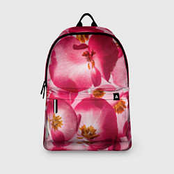Рюкзак Цветы бегония текстура, цвет: 3D-принт — фото 2