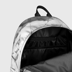 Рюкзак Серый трещины тай-дай, цвет: 3D-принт — фото 2