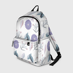 Рюкзак Листья и цветок, цвет: 3D-принт
