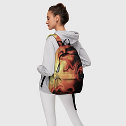 Рюкзак Пламя с боку, цвет: 3D-принт — фото 2