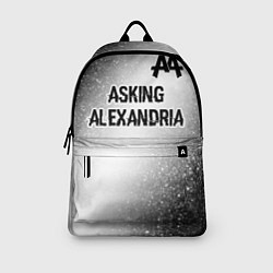 Рюкзак Asking Alexandria glitch на светлом фоне: символ с, цвет: 3D-принт — фото 2