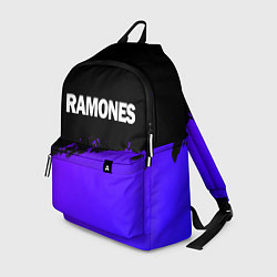 Рюкзак Ramones purple grunge