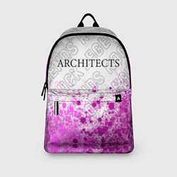 Рюкзак Architects rock legends: символ сверху, цвет: 3D-принт — фото 2