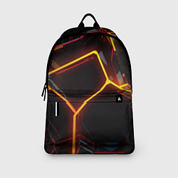 Рюкзак Неон на черном фоне, цвет: 3D-принт — фото 2