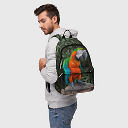 Рюкзак Попугай Макао, цвет: 3D-принт — фото 2
