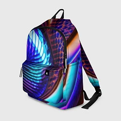 Рюкзак Неоновый водоворот, цвет: 3D-принт
